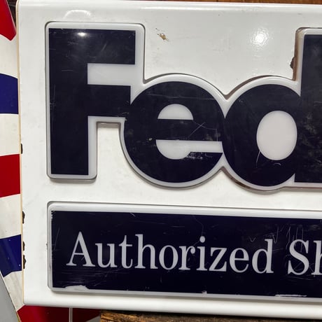 Vintage FedEx Display Light Sign  17-30