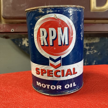 RPM　ヴィンテージ　オイル缶　16-s-3-9