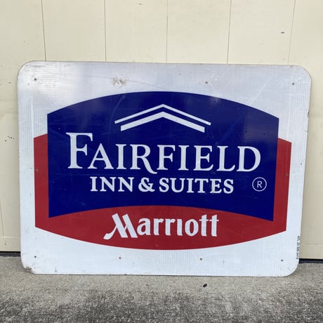 Denny′s × Marriott　ヴィンテージ　大型両面看板　14-388-14