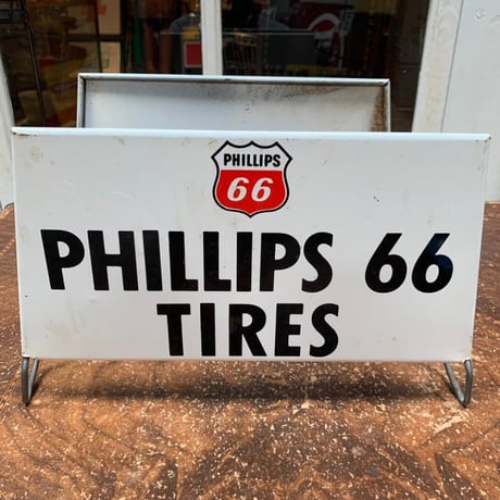 PHILLIPS 66 TIRES　ヴィンテージ　ディスプレイラック　(11)228