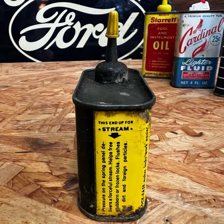 Vintage DIXON LOCK-EASE OIL CAN 16-c-38