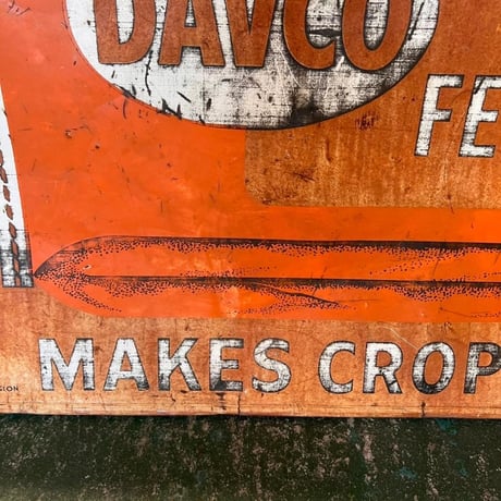 DAVCO　ヴィンテージサイン　看板　(10)69
