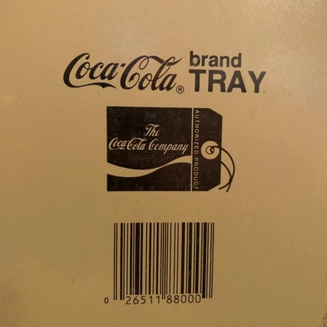 Coca-Cola　コカコーラ　ヴィンテージ　トレイ　楕円I