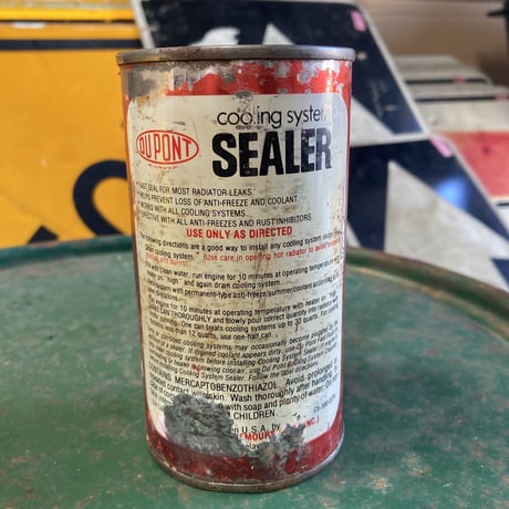 DUPONT　ヴィンテージ　SEALER缶　16-s-3-14