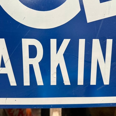 Vintage HANDICAPPED PARKING ロードサイン 道路標識 18-227-6