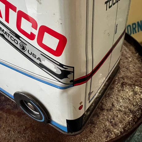 ヴィンテージ　MATCO TOOLS TRUCK TIN缶　15-324
