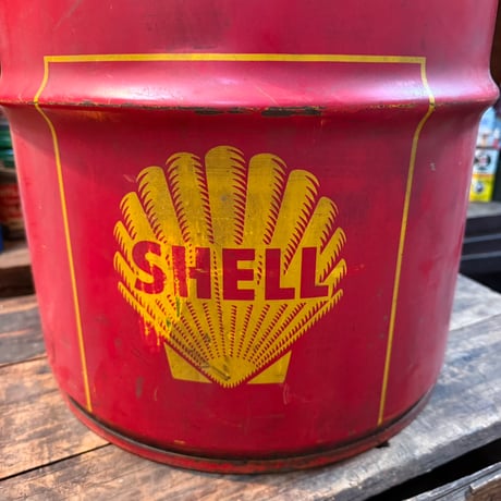 Vintage SHELL ドラム缶 20-379-1