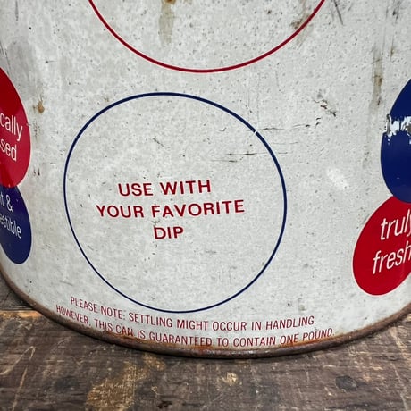 Vintage Potato Chips Can 12-55