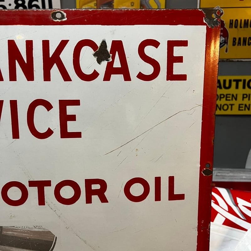 TEXACO ヴィンテージ 琺瑯 看板 K23-3 | BigBear Online Store