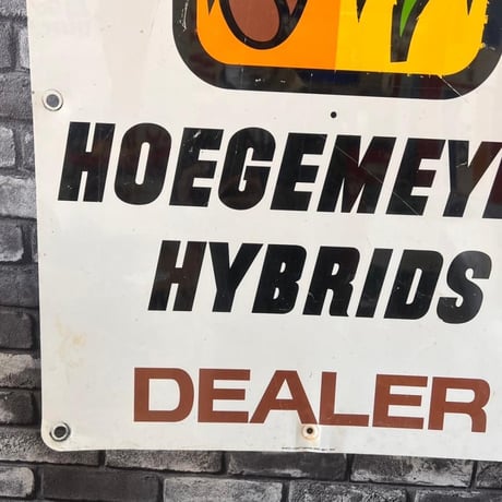 HOEGEMEYER　ヴィンテージ　看板　(11)93-2