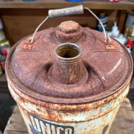 Vintage UNICO Motor Oil オイル缶 20-25