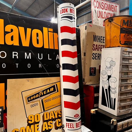 Vintage BARBER SIGN 16-342