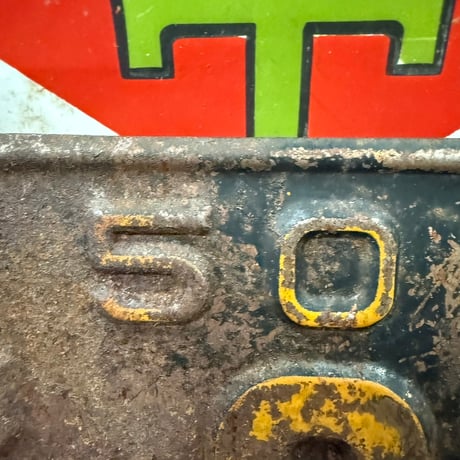 【希少!!】Vintage License Plate ニューヨーク州　18-144-4