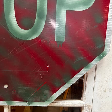 Vintage　ロードサイン　STOP　18-227-18