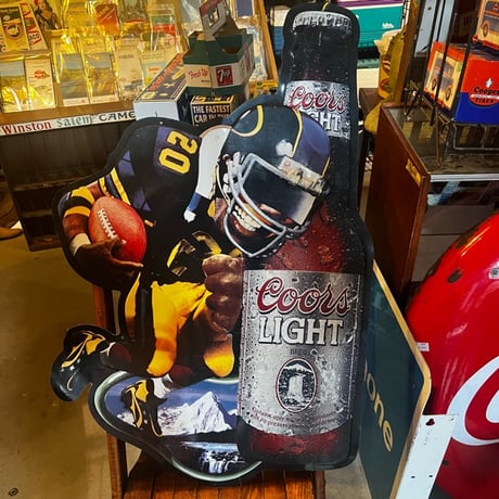 Vintage COORS LIGHT BEER SIGN 17-301-3