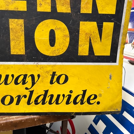 Vintage WESTERN UNION 看板 21-100