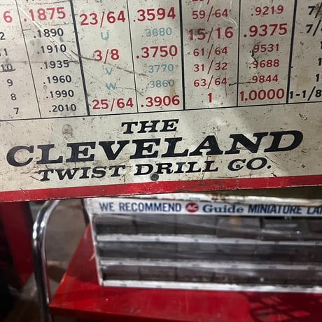 ヴィンテージ CLEVELAND　sign 15-248
