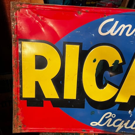 Vintage　RICARD　SIGN　17－77