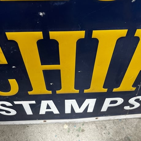 Vintage BLUE CHIP STAMPS SIGN 17-350