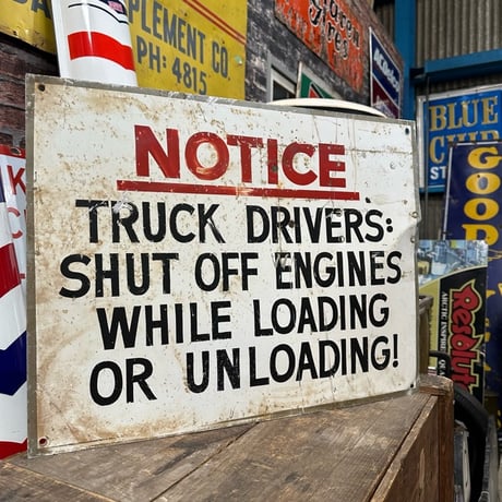 Vintage NOTICE SING 19-108-52