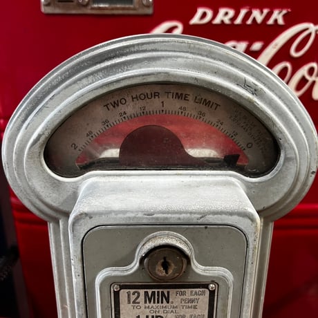 Vintage　parking meter 18-116