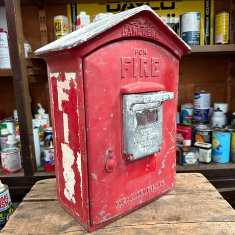 Vintage FIRE ALARM BOX 13-98