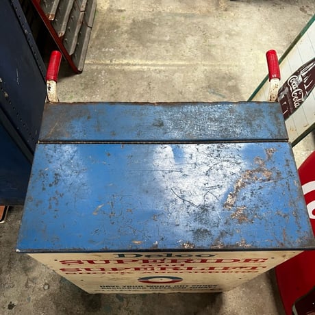 Vintage Delco タイヤ付キャビネット Cabinet 11-157