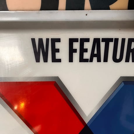 Vintage Valvoline SIGN PLASTIC製 19-287-1