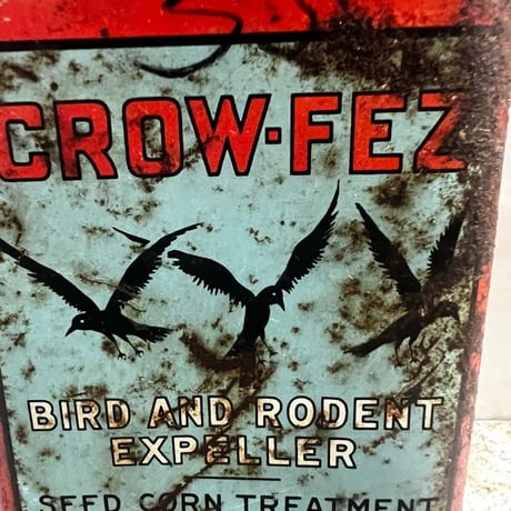 Vintage CROW-FEA Oil 缶 16-c-26