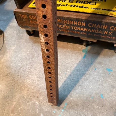 Vintage VISITORS USE UPPER DECK 看板 20-202-50