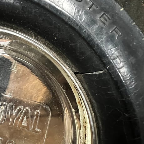 Vintage U.S. ROYAL TIRES 灰皿 19-129-9