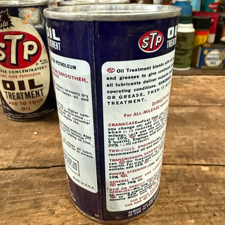 Vintage STP OIL CAN (中身入り) 3缶SET 17-77-17.20.22