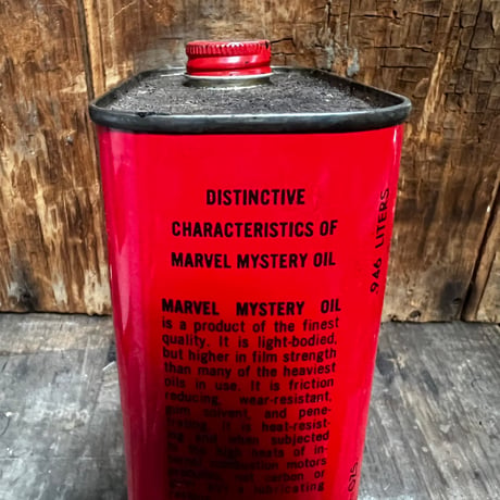 Vintage MARVEL MYSTERY OIL CAN 16-c-58
