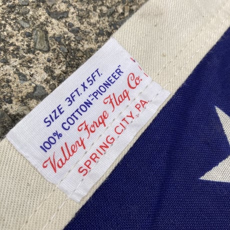 Valley Forge Flag　ヴィンテージ　星条旗　フラッグ　16-87-10