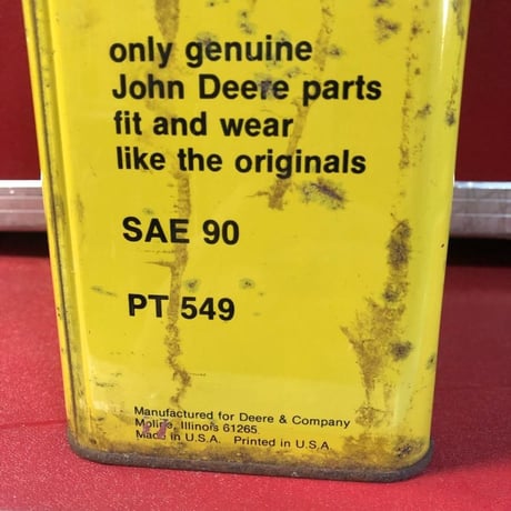 JOHN DEERE ジョンディア ヴィンテージ オイル缶