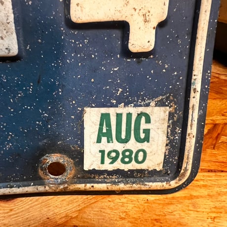 Vintage License Plate コネチカット州 19-107-9
