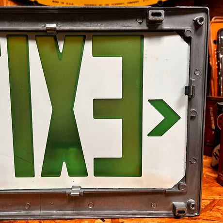 Vintage EXIT SIGN