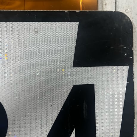 Vintage PENNSYLVANIA州道 424 道路標識 看板 18-178