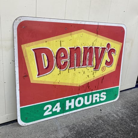 Denny′s × Marriott　ヴィンテージ　大型両面看板　14-388-14