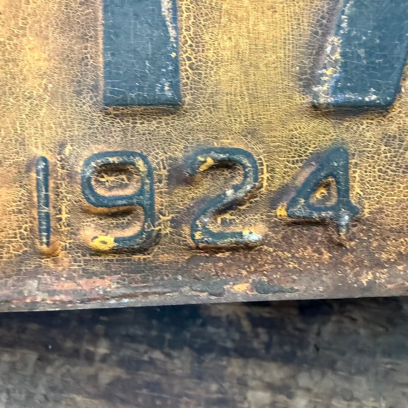 希少】Vintage License Plate ペンスルベニア州 18-144-8 | B