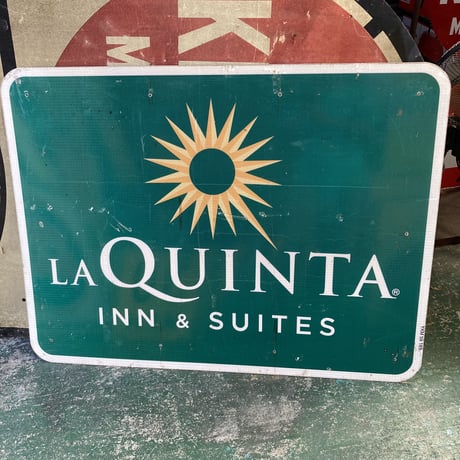RED LOBSTER × LA QUINTA　ヴィンテージ　大型両面看板　14-388-8