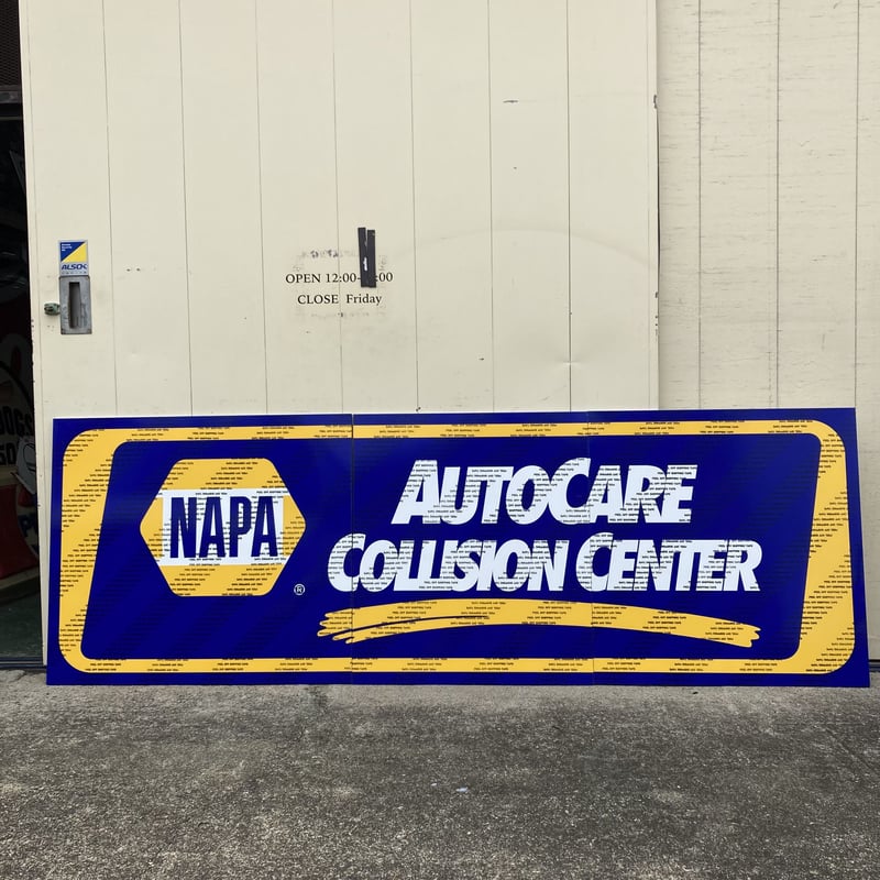 NAPA看板 NAPA MARTIN SENOUR PAINTS Signboard - メルカリ