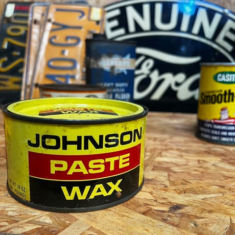 Vintage JOHNSON PASTE WAX CAN 16-c-67