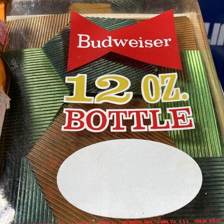 Budweiser　ヴィンテージ　sign　14-166