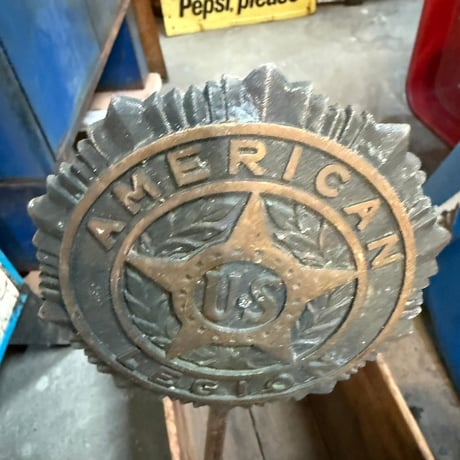 Vintage AMERICAN LEGION  アイアンサイン 19-185-5