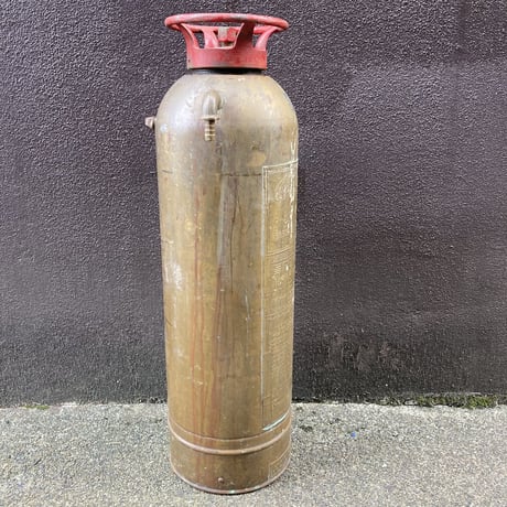 ヴィンテージ　Pyrene社製　真鍮　消火器　15-84