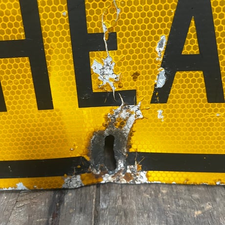 Vintage ROADSIGN 18-227-73