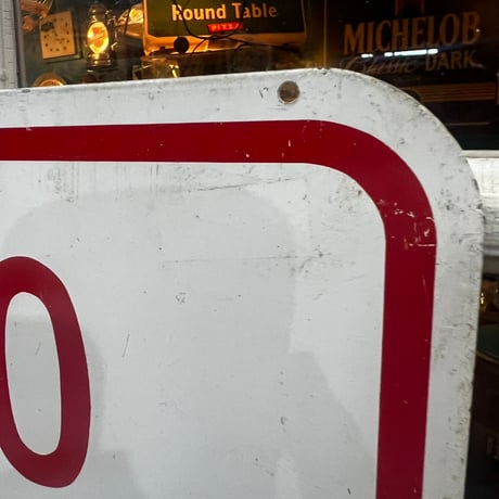 Vintage NO PARKING SIGN 18-31