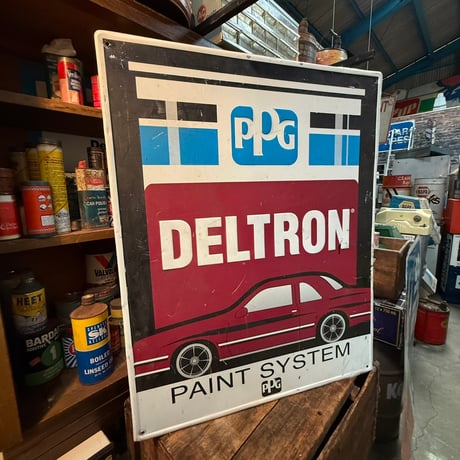 Vintage DELTRON ペイントシステム 看板 21--7