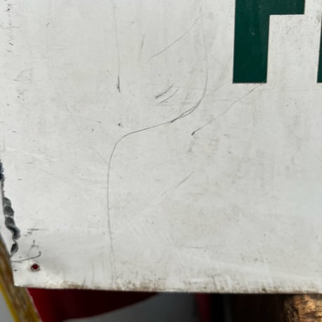 Vintage SAFETY ALERT 両面 SIGN 19-233